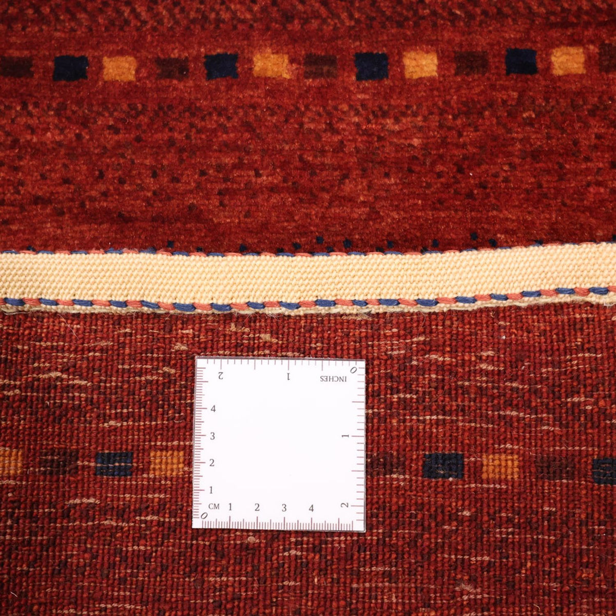 Tappeto Gabbeh - Kashkuli Persero - 103 x 79 cm - rosso scuro