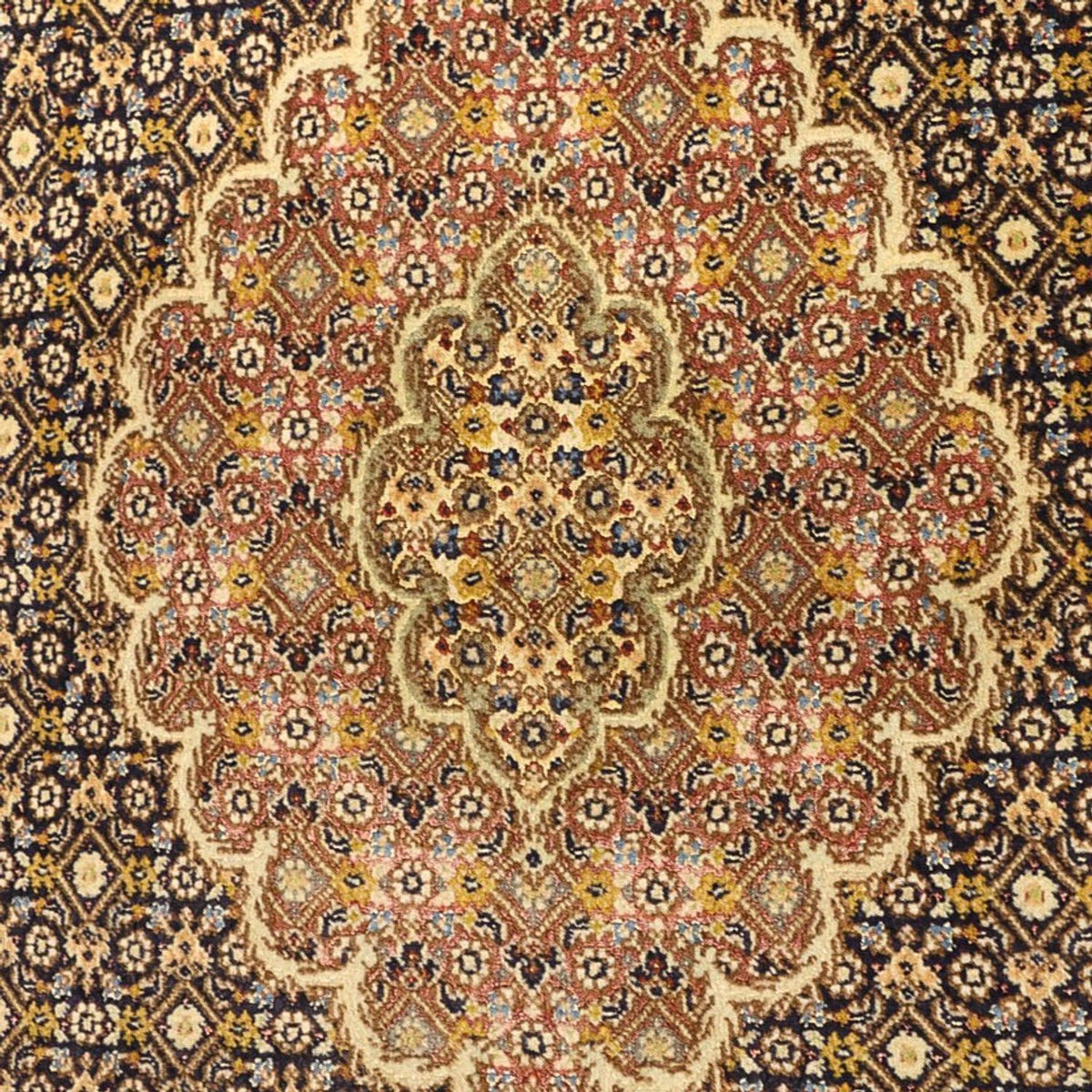 Tappeto Persero - Tabriz - Reale - 148 x 100 cm - blu scuro