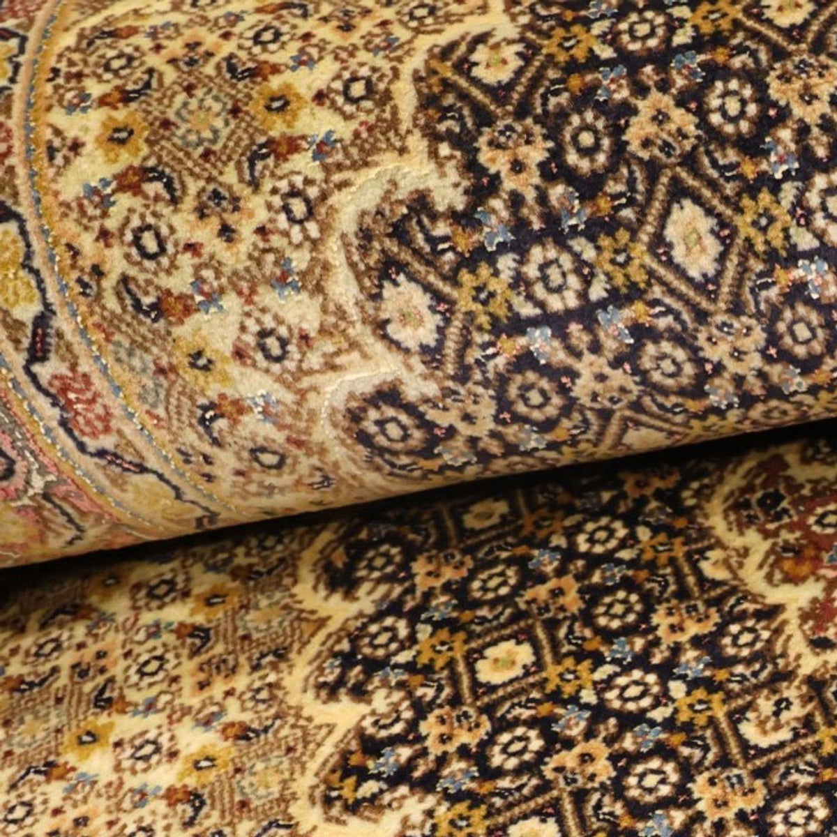 Tappeto Persero - Tabriz - Reale - 148 x 100 cm - blu scuro