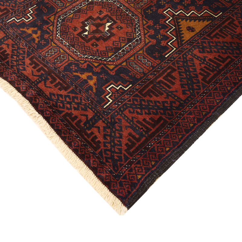 Tappeto corsia Tappeto Belutsch - 198 x 98 cm - rosso scuro