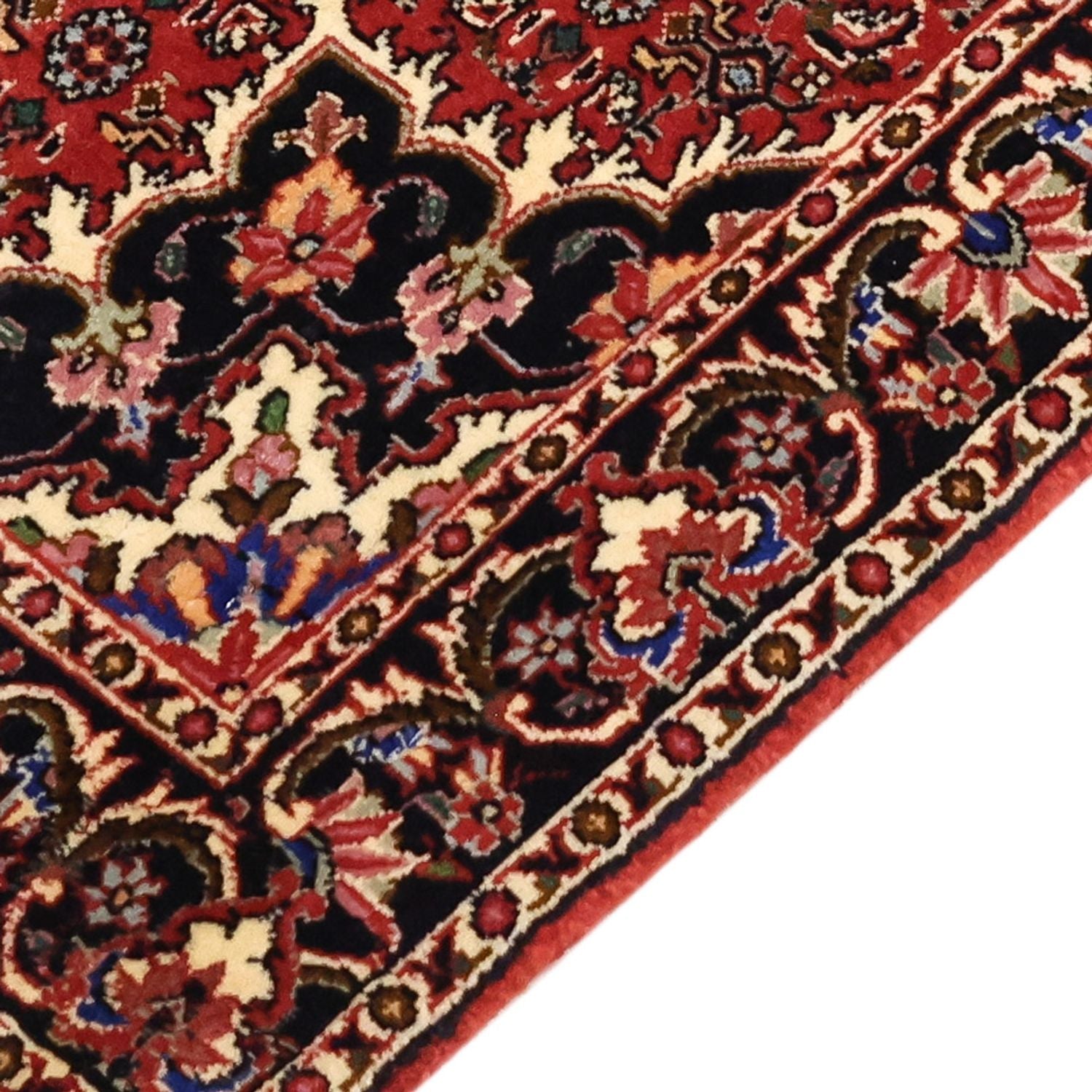 Tappeto Persero - Bidjar - 144 x 73 cm - rosso scuro