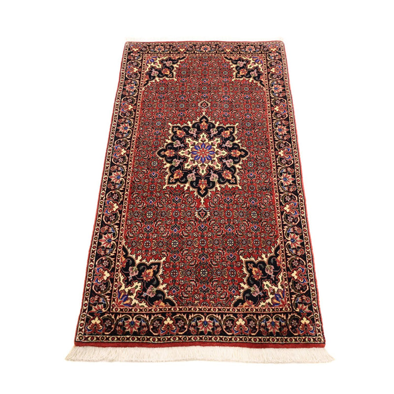 Tappeto Persero - Bidjar - 144 x 73 cm - rosso scuro