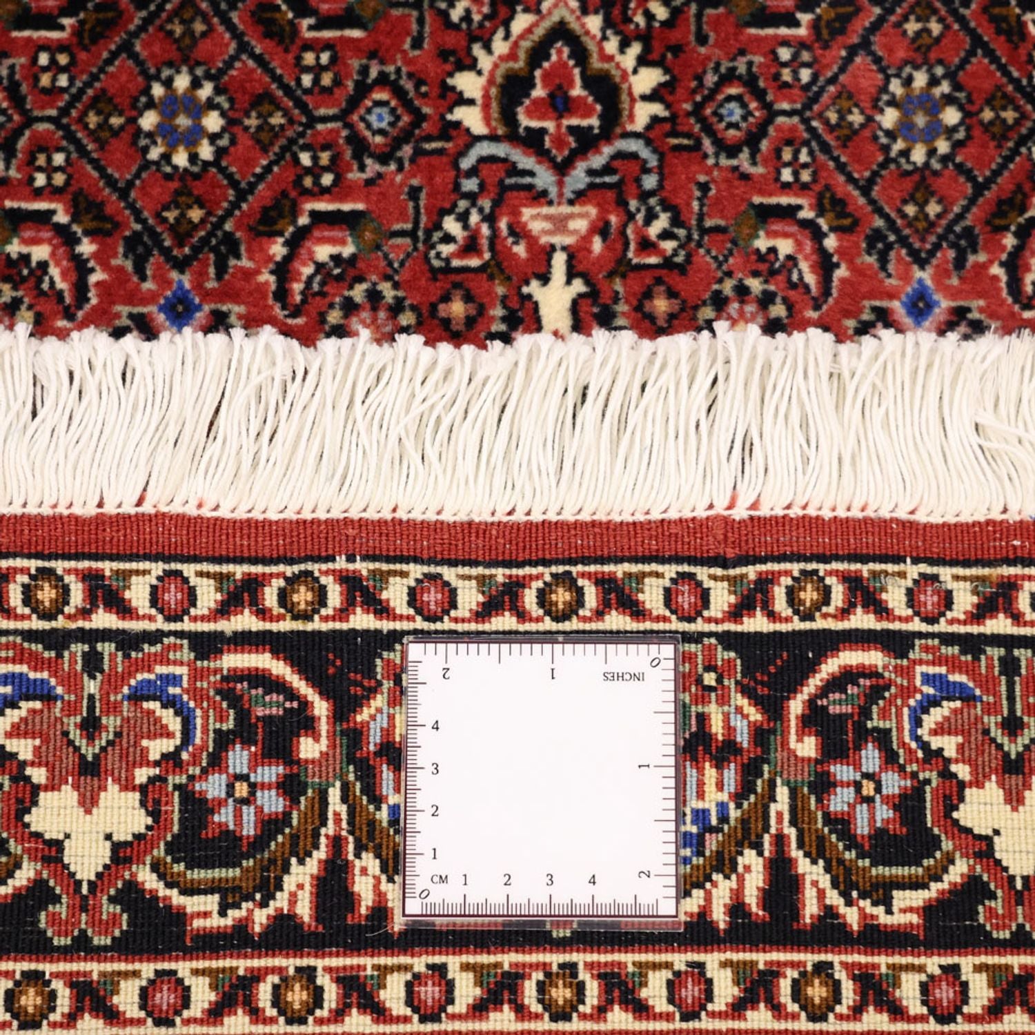 Tappeto Persero - Bidjar - 144 x 73 cm - rosso scuro
