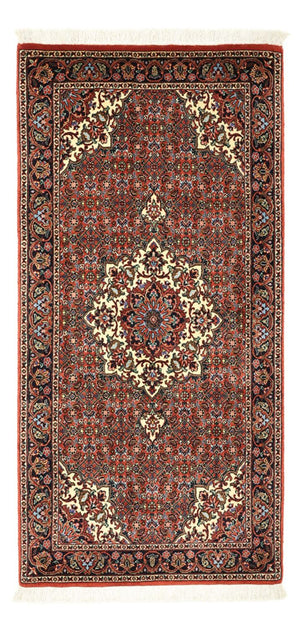 Tappeto Persero - Bidjar - Reale - 147 x 72 cm - rosso scuro