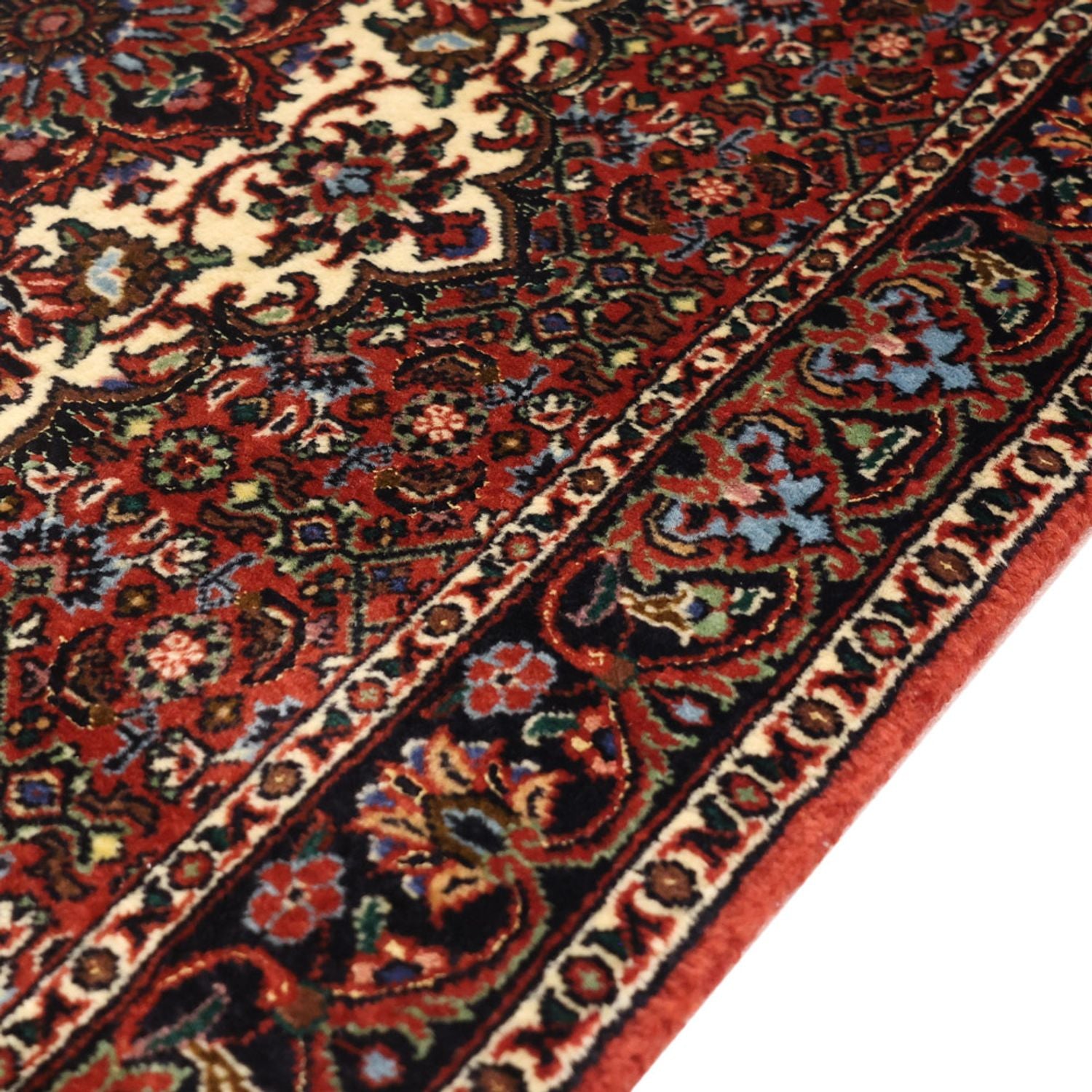 Tappeto Persero - Bidjar - Reale - 147 x 72 cm - rosso scuro