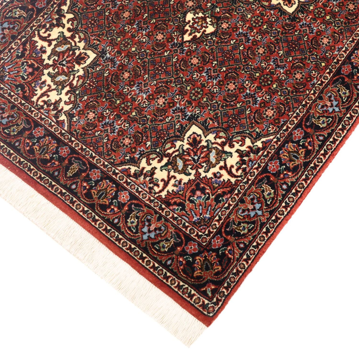 Tappeto Persero - Bidjar - Reale - 147 x 72 cm - rosso scuro