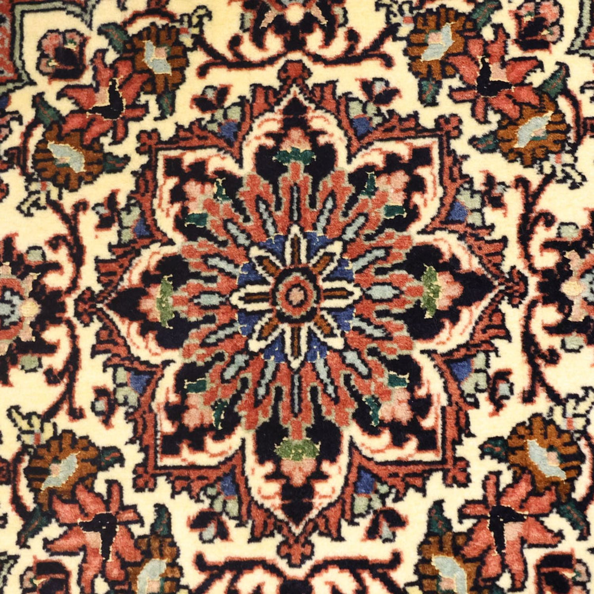 Tappeto Persero - Bidjar - Reale - 149 x 69 cm - rosso scuro