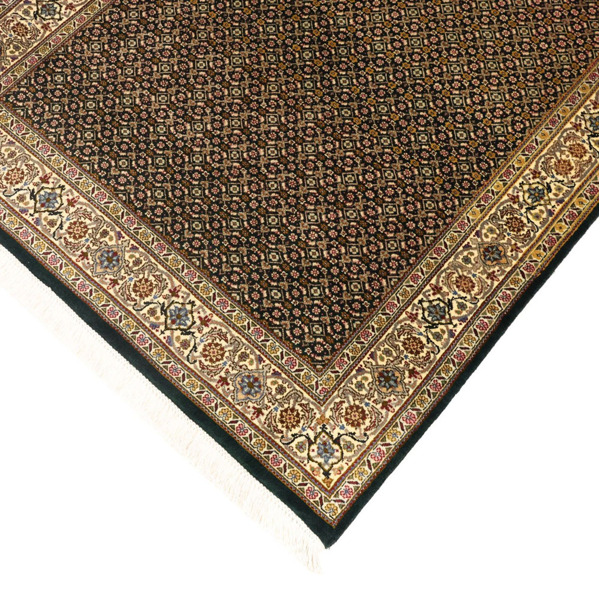 Tappeto Persero - Tabriz - Reale - 144 x 106 cm - verde oliva