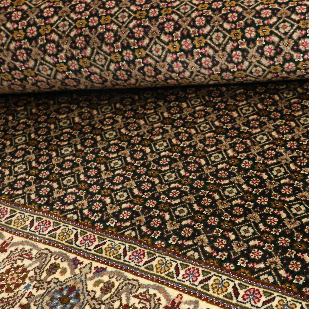 Tappeto Persero - Tabriz - Reale - 144 x 106 cm - verde oliva