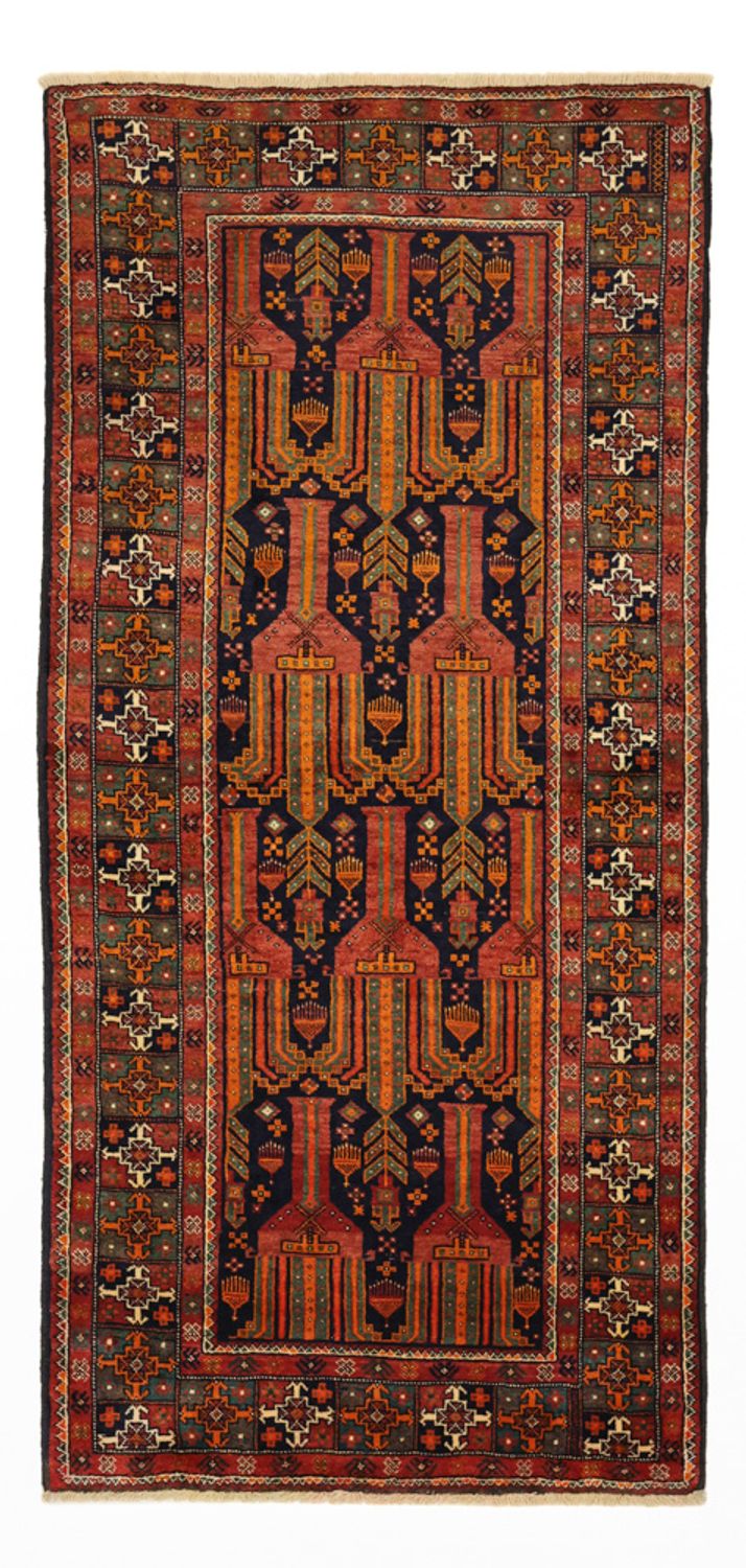 Tappeto corsia Tappeto Belutsch - 237 x 113 cm - terracotta