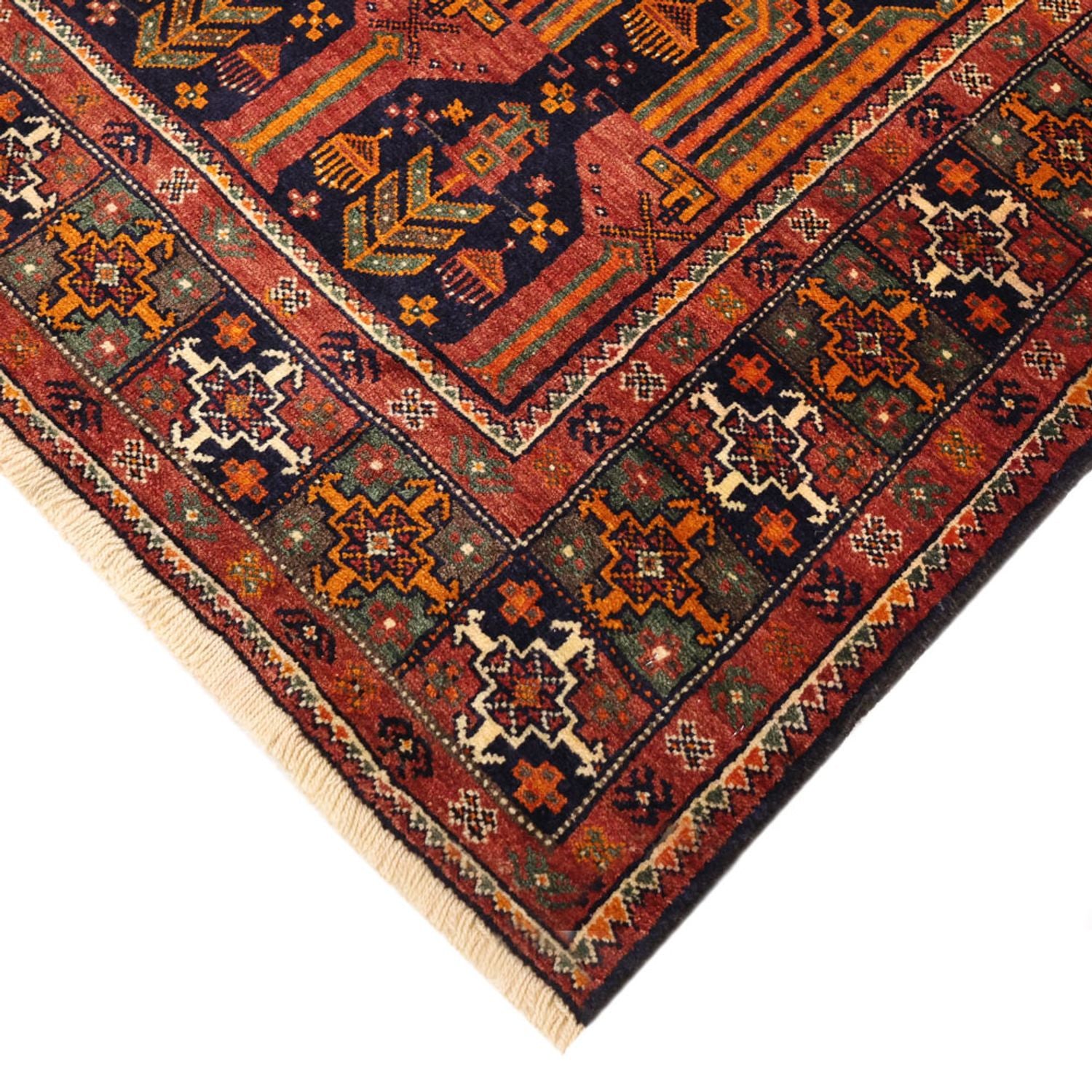 Tappeto corsia Tappeto Belutsch - 237 x 113 cm - terracotta