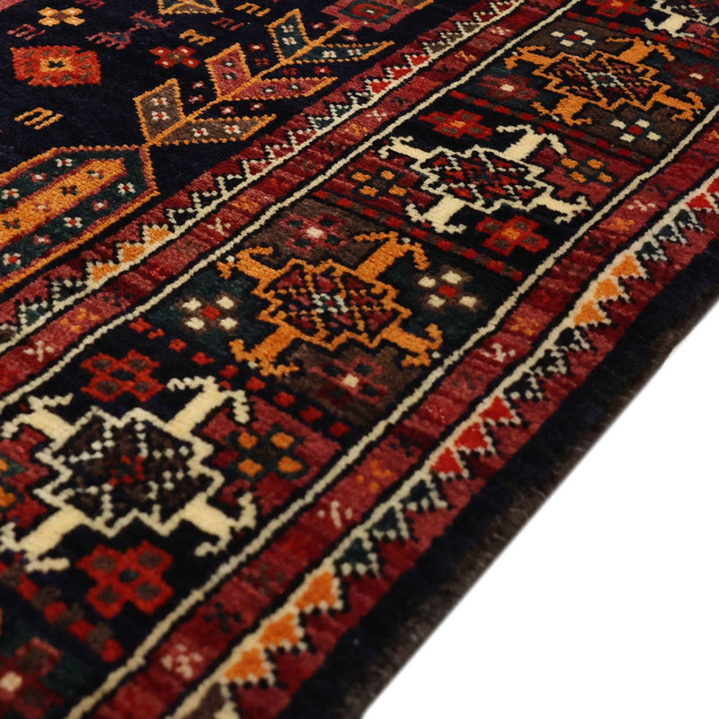 Tappeto corsia Tappeto Belutsch - 251 x 128 cm - rosso scuro