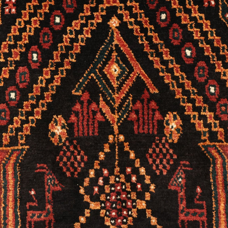 Tappeto Belutsch - 219 x 119 cm - rosso scuro