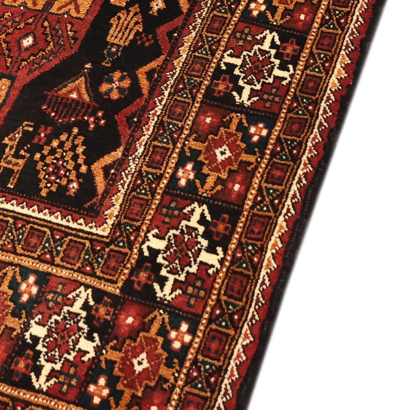 Tappeto Belutsch - 219 x 119 cm - rosso scuro