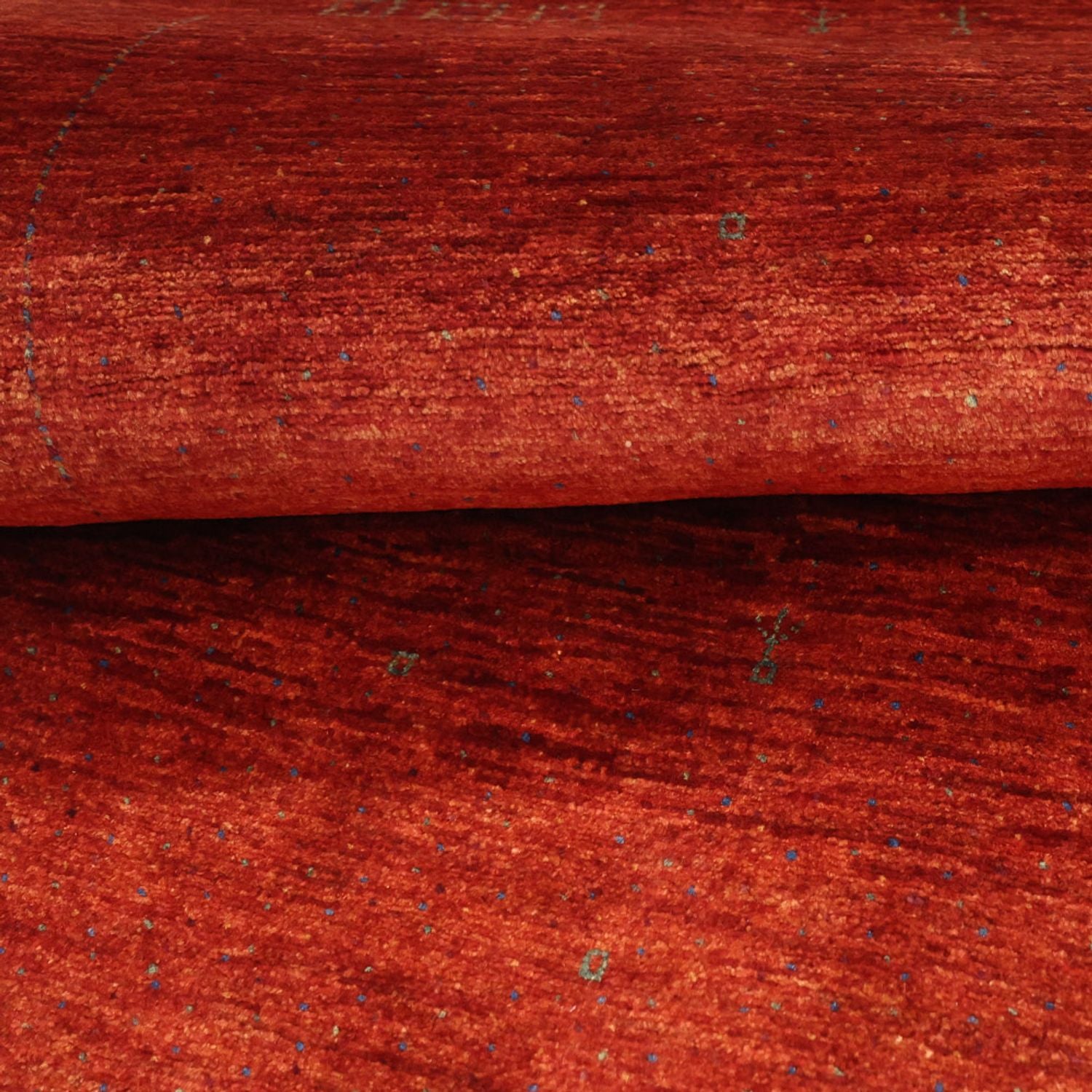 Tappeto Gabbeh - Kashkuli Persero - 127 x 78 cm - arancione