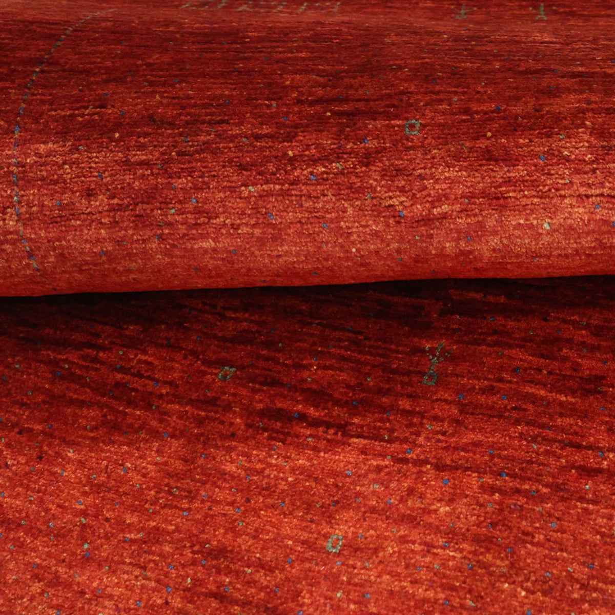 Tappeto Gabbeh - Kashkuli Persero - 127 x 78 cm - arancione