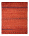Kashkuli Tappeto 96x119cm - Tappeto persiano - Rettangolo / Rosso scuro / 96 x 119 cm Rettangolo