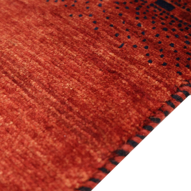 Tappeto Gabbeh - Kashkuli Persero - 119 x 96 cm - rosso scuro