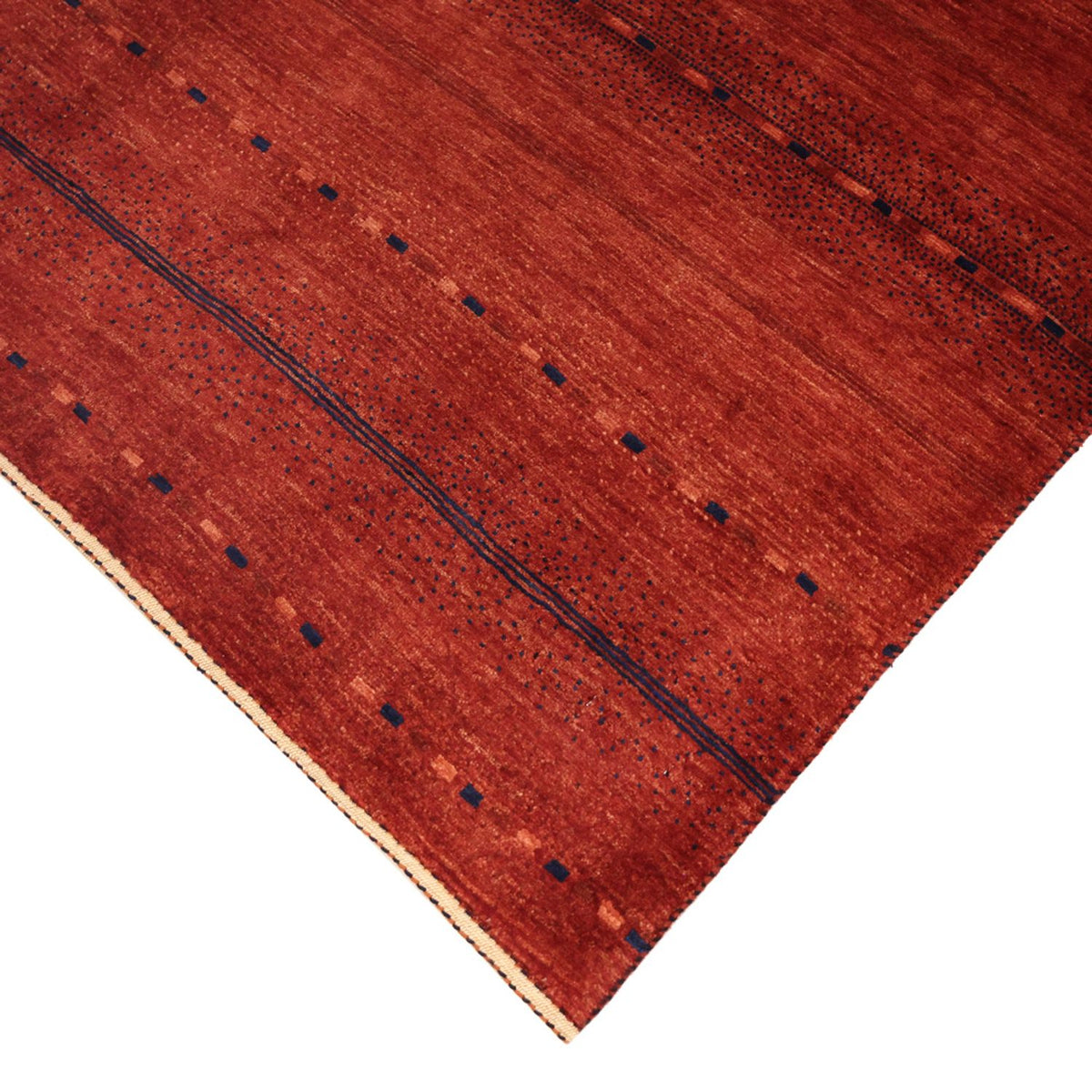 Tappeto Gabbeh - Kashkuli Persero - 119 x 96 cm - rosso scuro