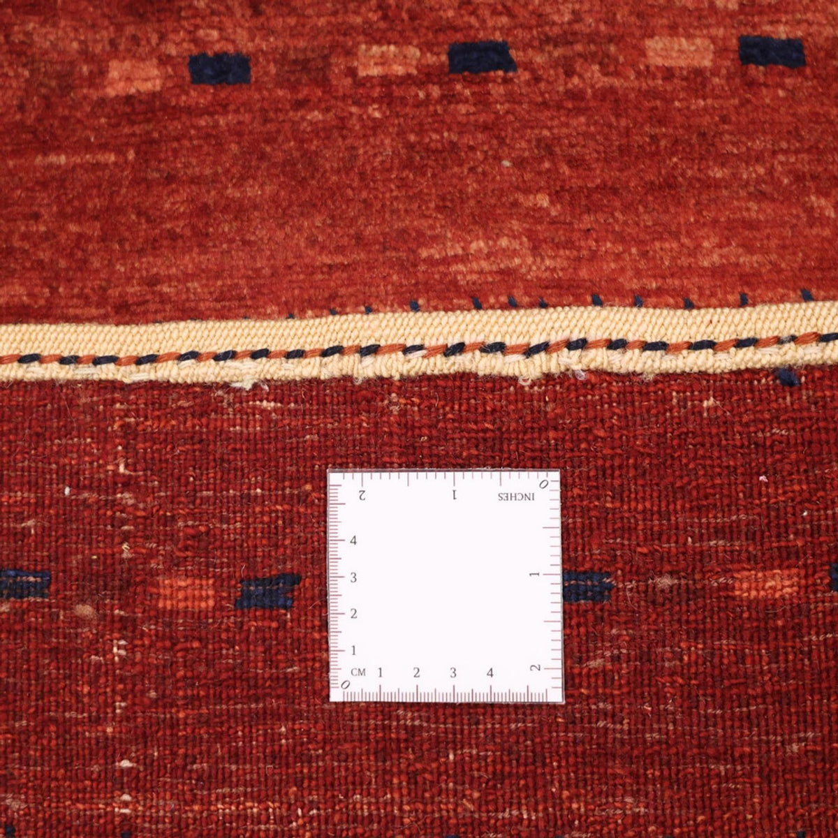 Tappeto Gabbeh - Kashkuli Persero - 119 x 96 cm - rosso scuro