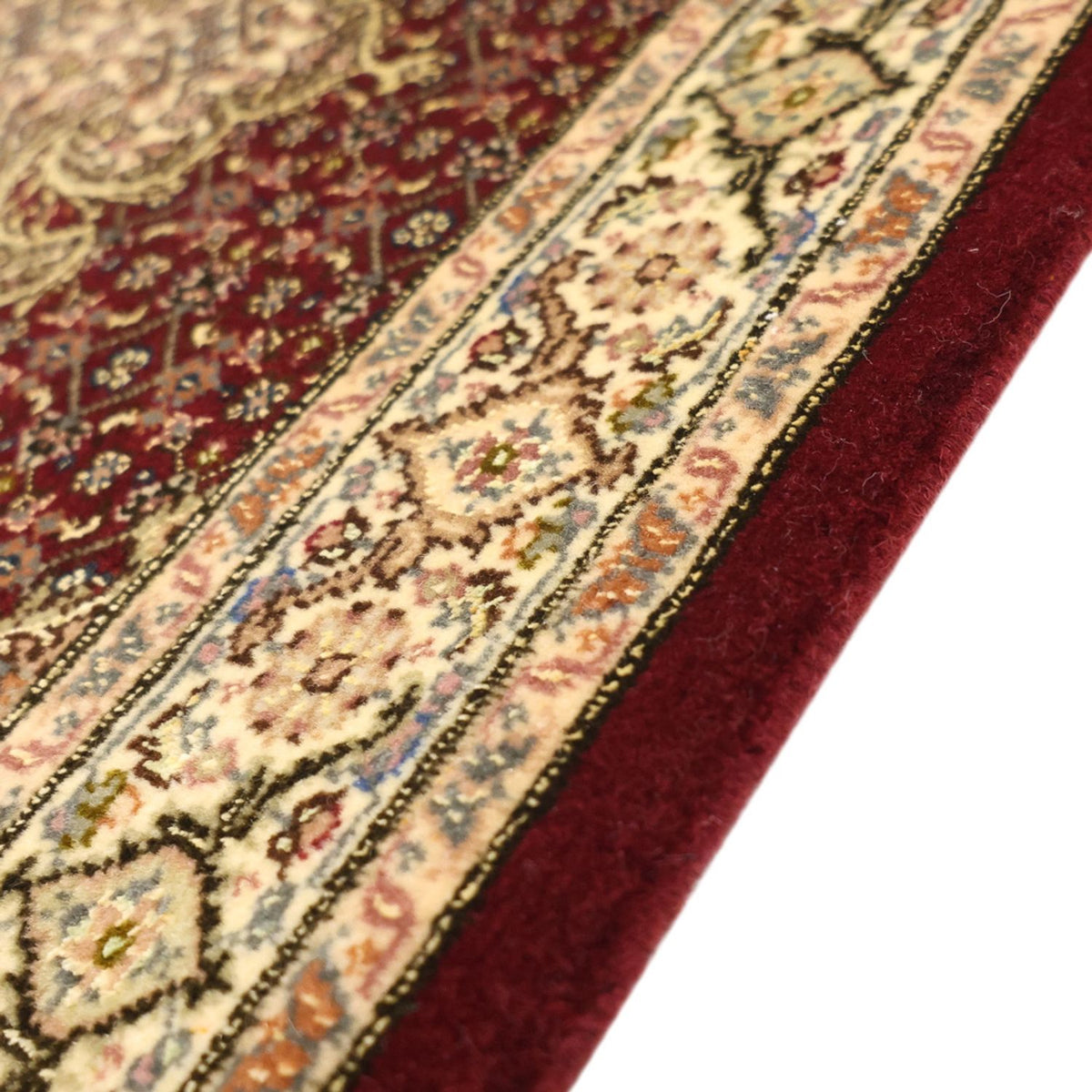 Tappeto Persero - Tabriz - Reale - Reale - 112 x 59 cm - beige scuro