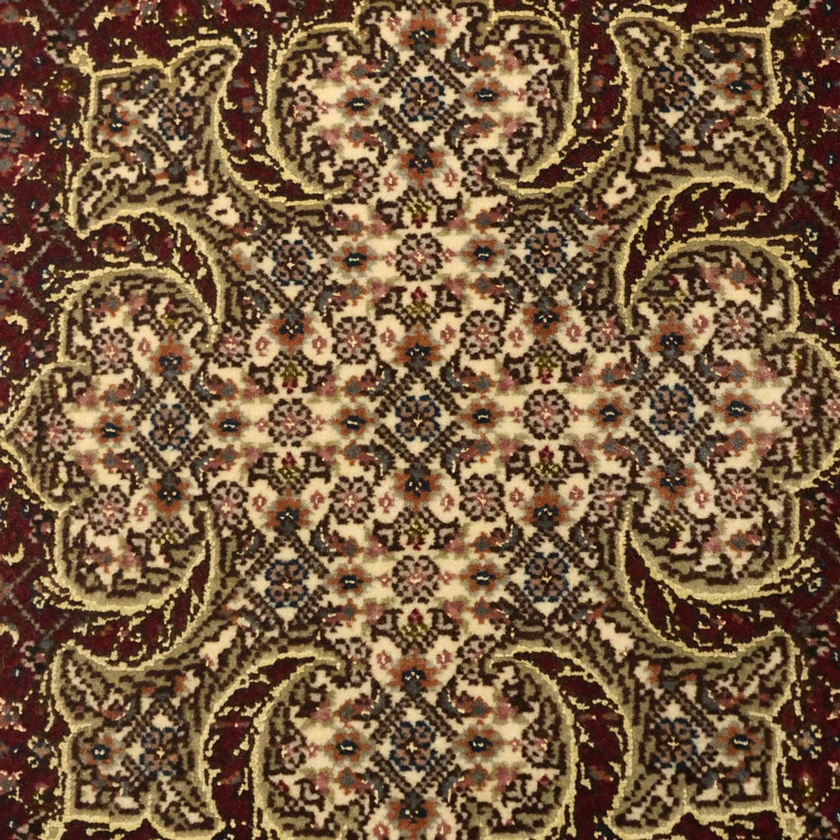 Tappeto Persero - Tabriz - Reale - Reale - 111 x 57 cm - beige scuro