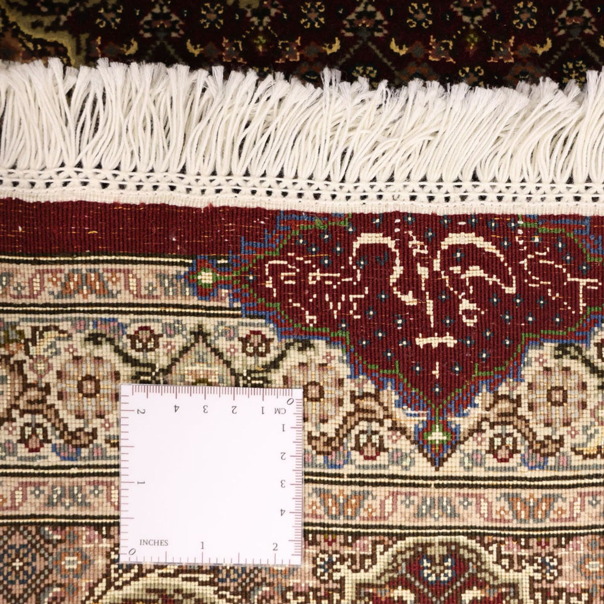 Tappeto Persero - Tabriz - Reale - Reale - 111 x 57 cm - beige scuro