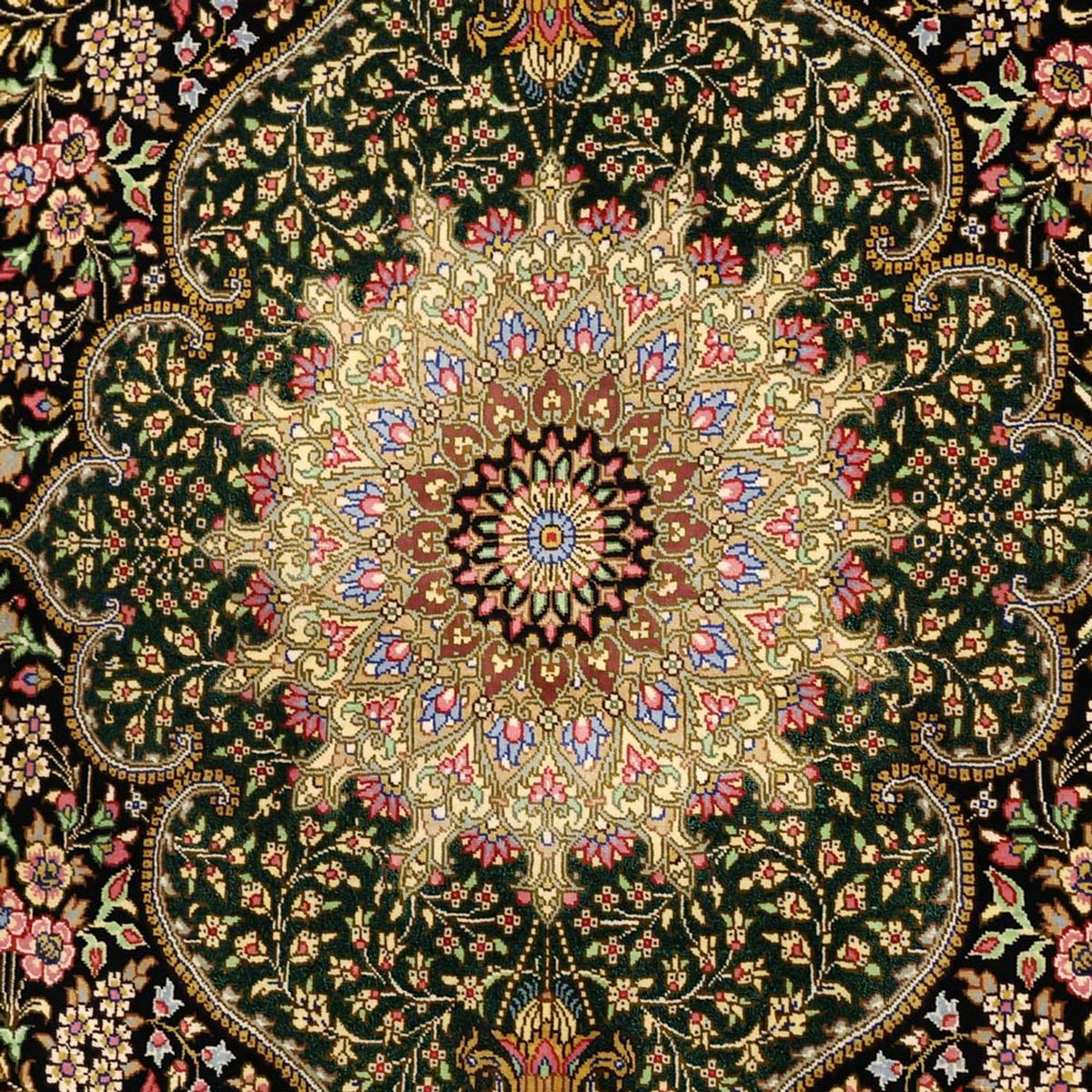 Tappeto Persero - Ghom - Reale - 156 x 99 cm - beige scuro