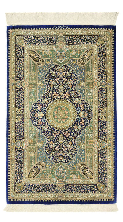 Qom Tappeto 76x126cm - Tappeto persiano