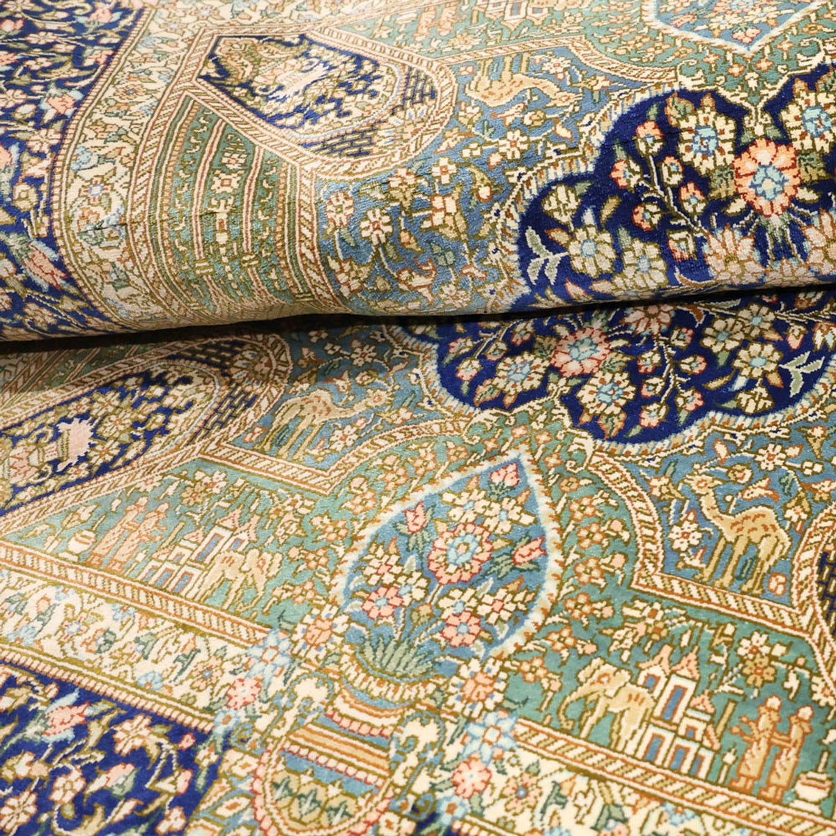 Tappeto Persero - Ghom - Reale - 126 x 76 cm - multicolore