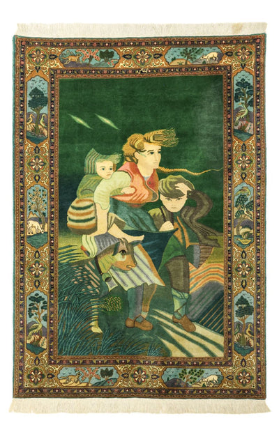 Tabriz - 50 Raj Tappeto 103x153cm - Tappeto persiano