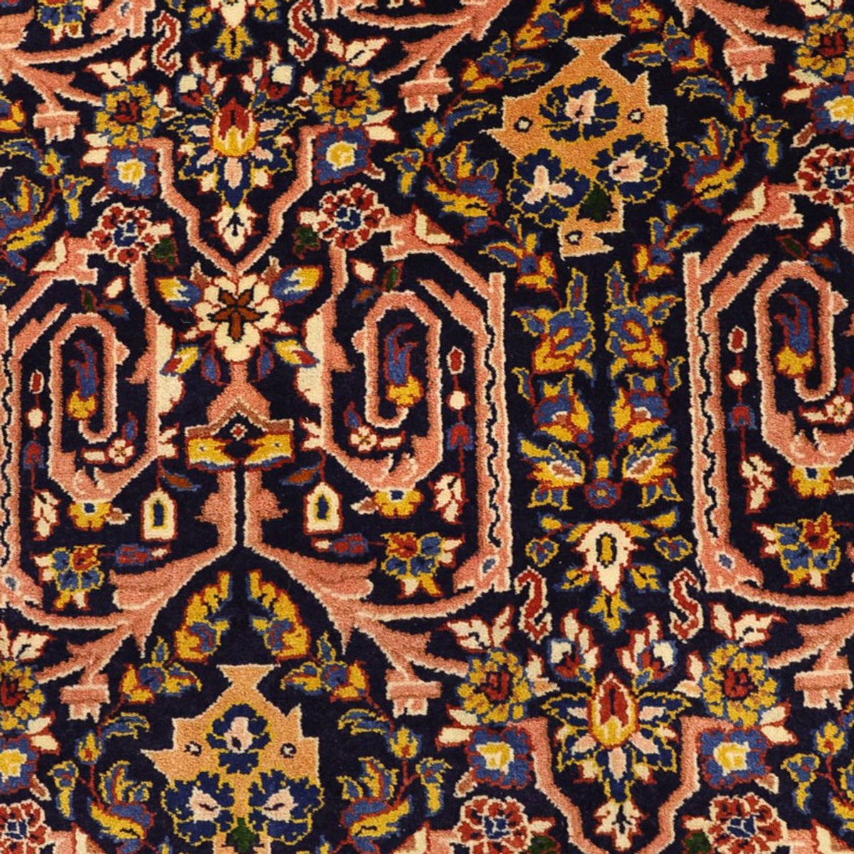 Tappeto Persero - Classico - 158 x 104 cm - rosso scuro