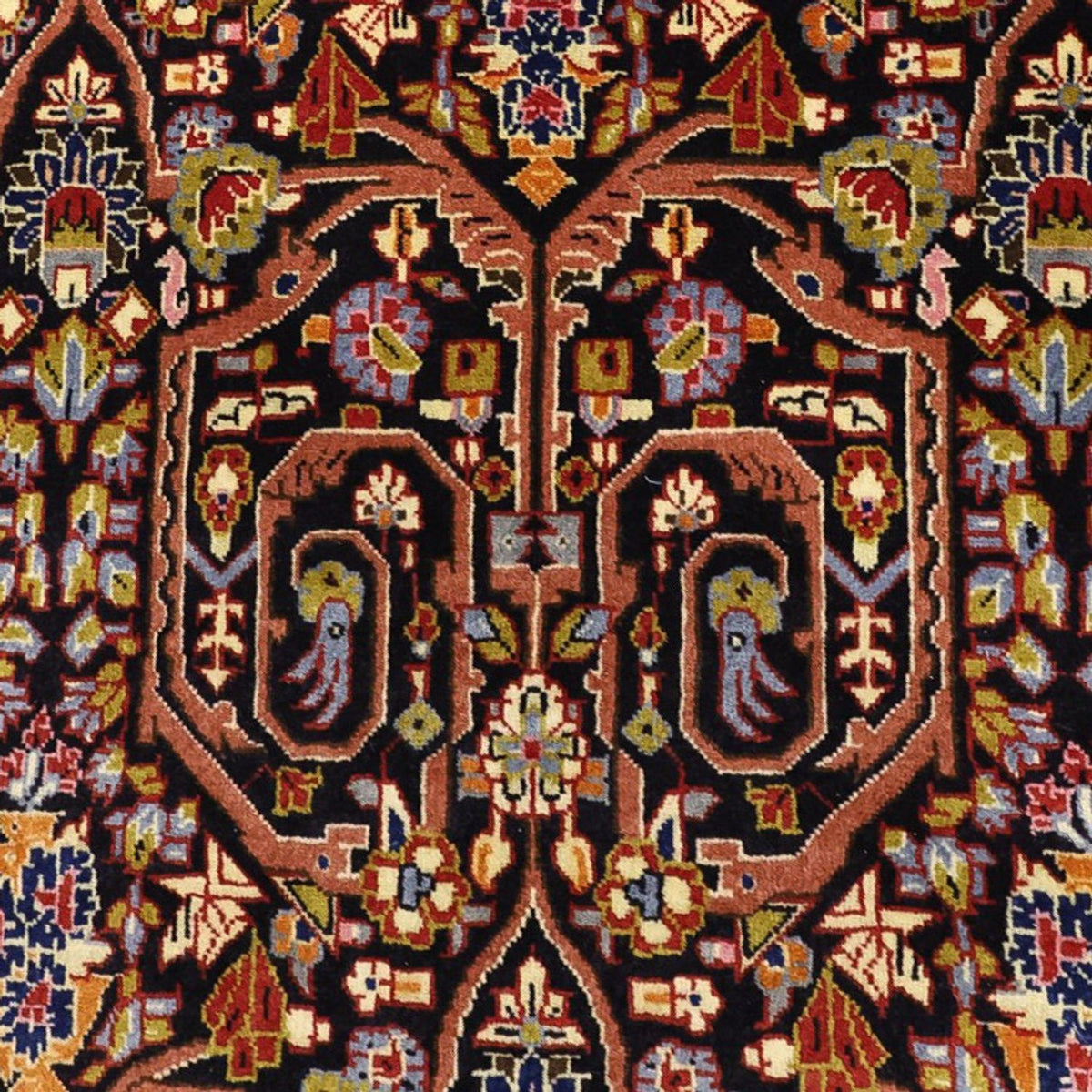 Tappeto Persero - Classico - 147 x 103 cm - rosso scuro