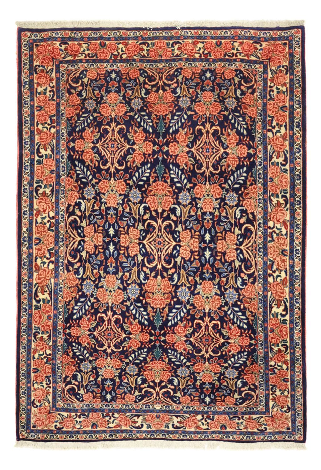 Tappeto Persero - Bidjar - Reale - 161 x 113 cm - blu scuro