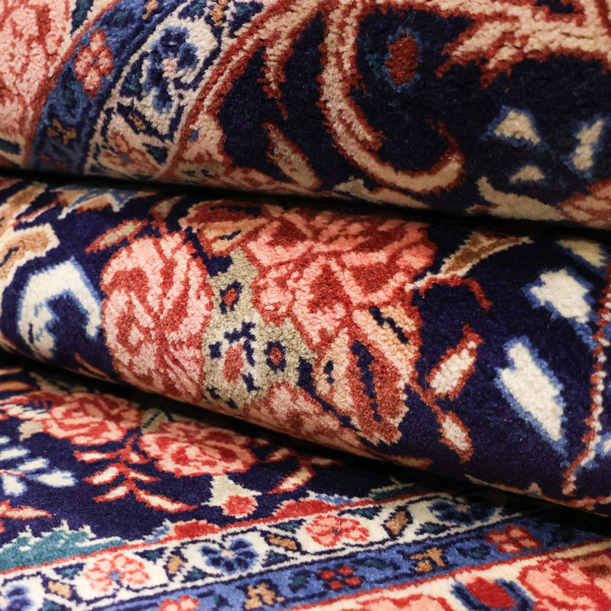 Tappeto Persero - Bidjar - Reale - 161 x 113 cm - blu scuro