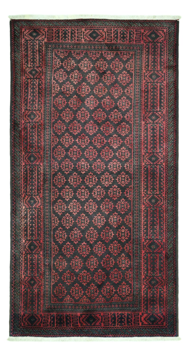Tappeto corsia Tappeto Belutsch - 207 x 111 cm - blu scuro