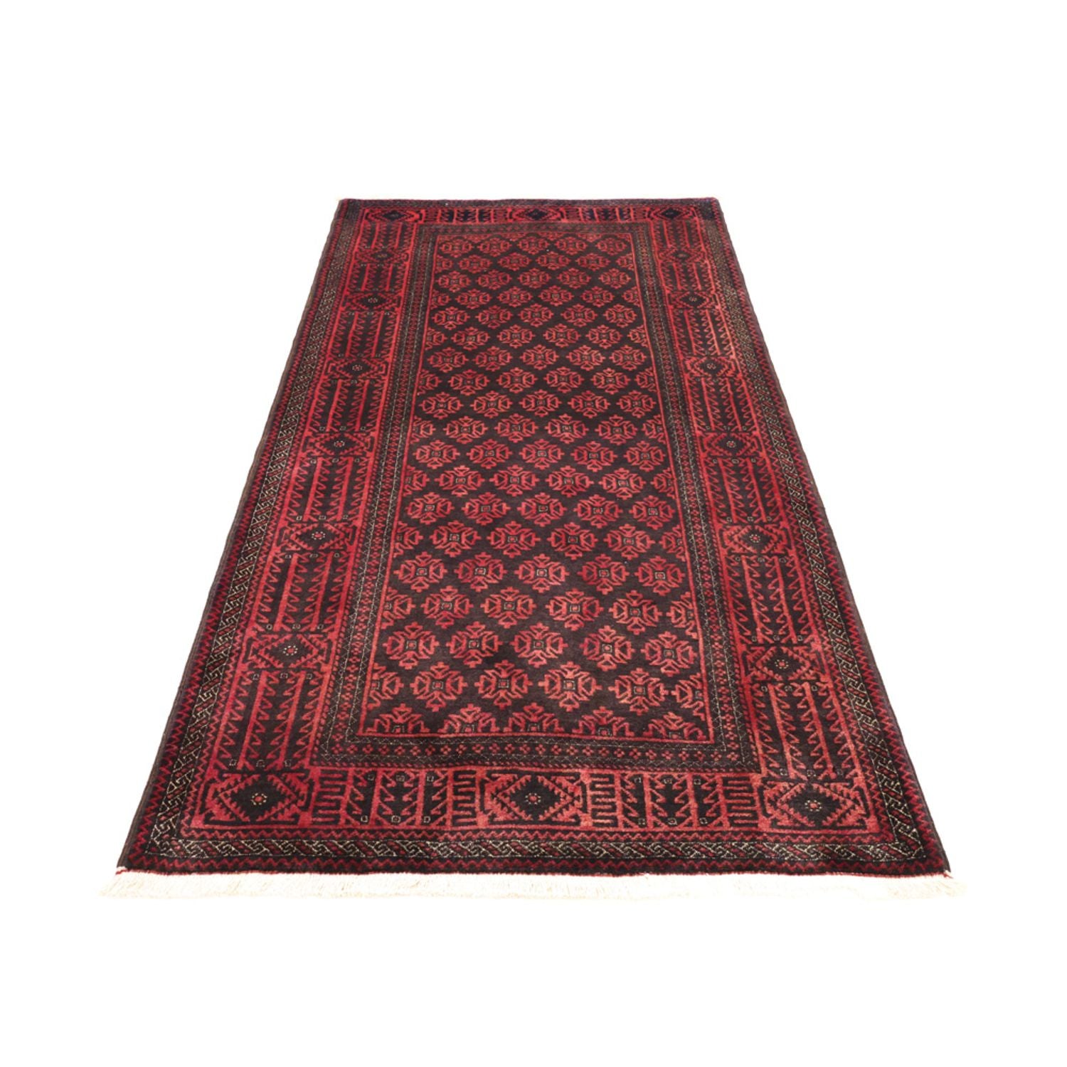 Tappeto corsia Tappeto Belutsch - 207 x 111 cm - blu scuro
