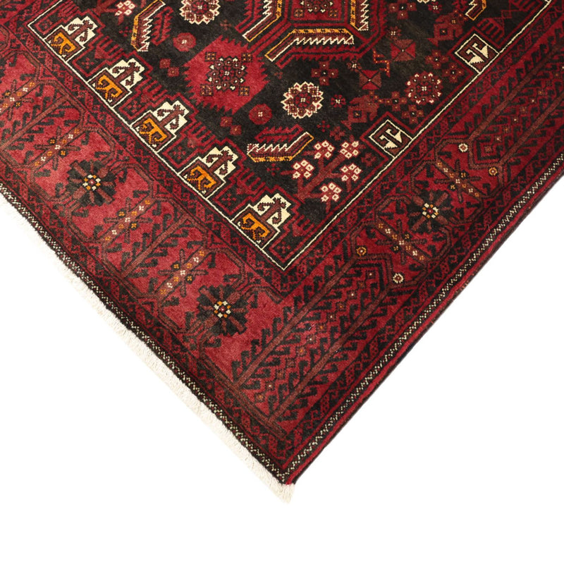 Tappeto corsia Tappeto Belutsch - 210 x 105 cm - rosso scuro