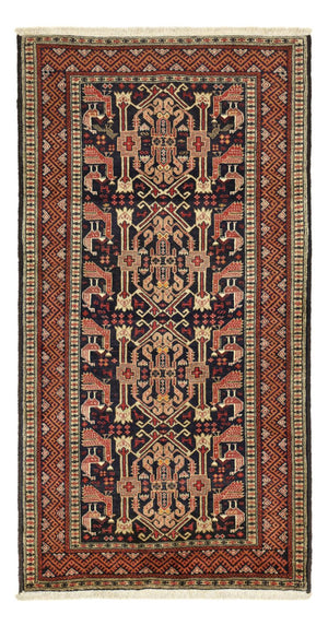 Tappeto corsia Tappeto Belutsch - 193 x 100 cm - terracotta