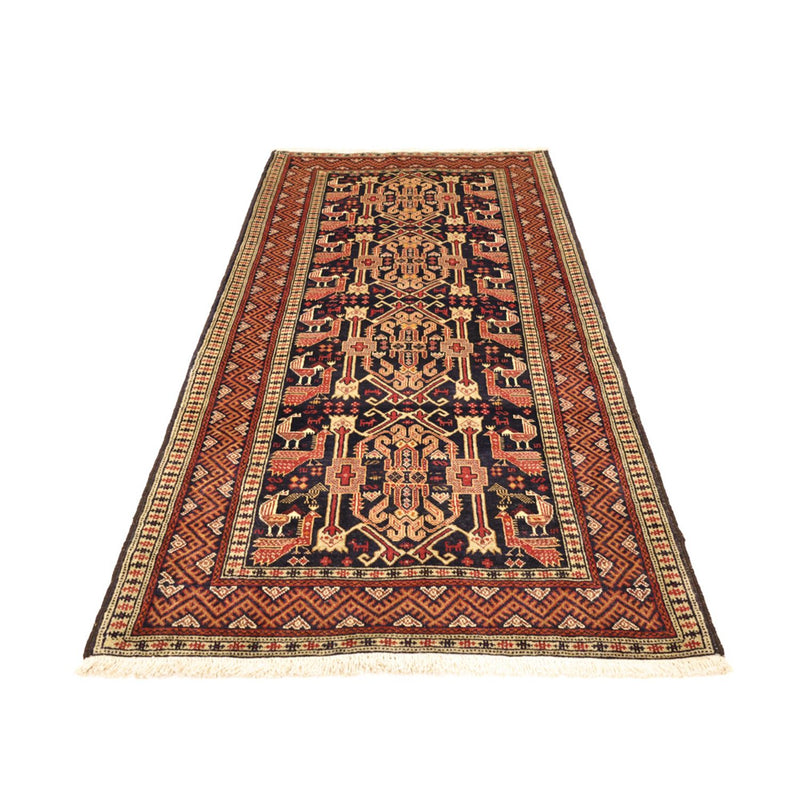 Tappeto corsia Tappeto Belutsch - 193 x 100 cm - terracotta