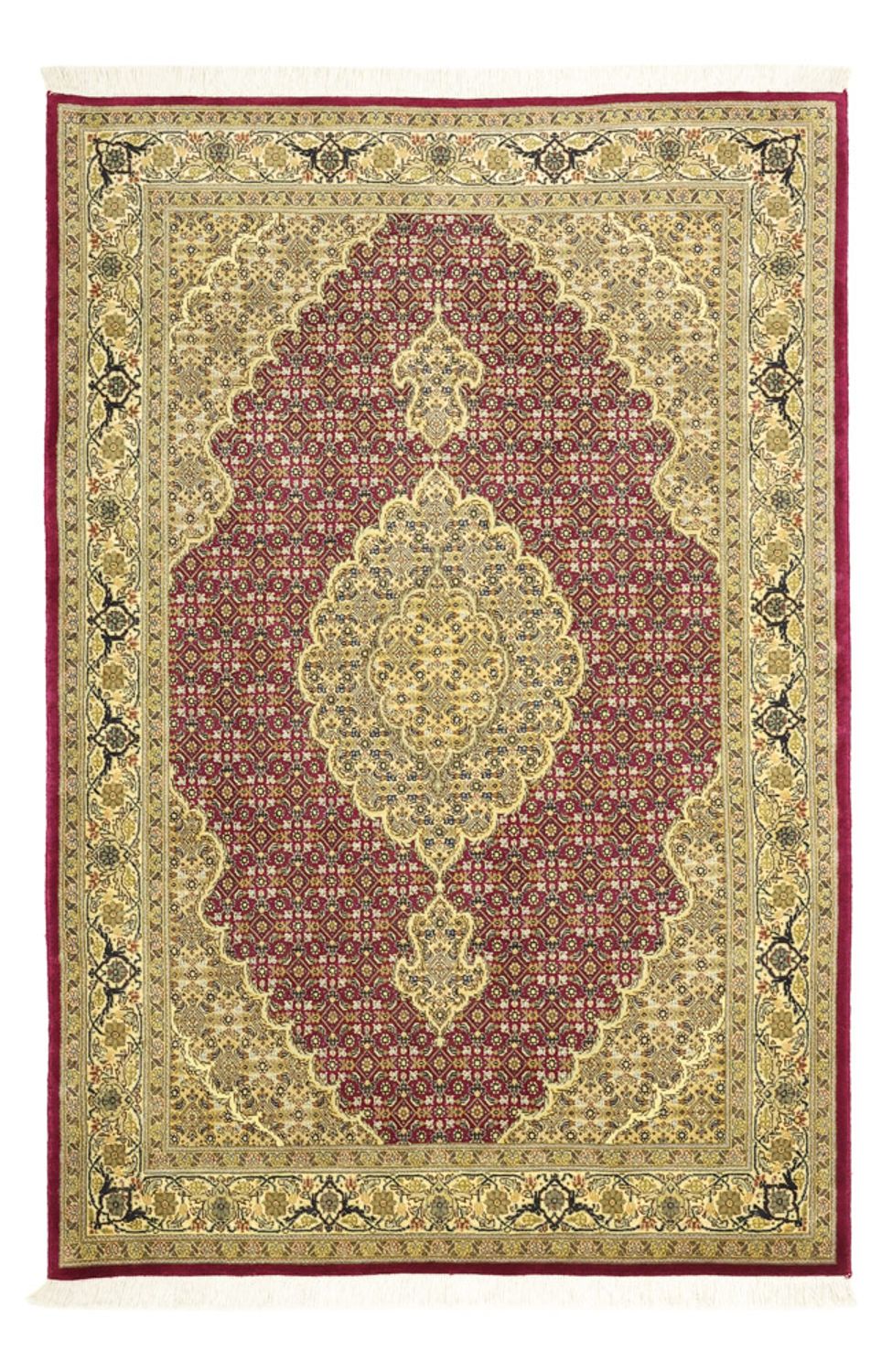 Tappeto Persero - Tabriz - Reale - 149 x 99 cm - rosso
