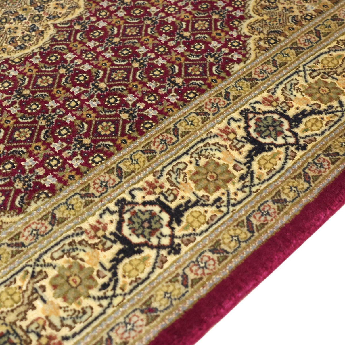Tappeto Persero - Tabriz - Reale - 149 x 99 cm - rosso