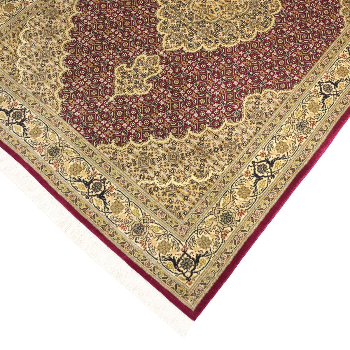 Tappeto Persero - Tabriz - Reale - 149 x 99 cm - rosso