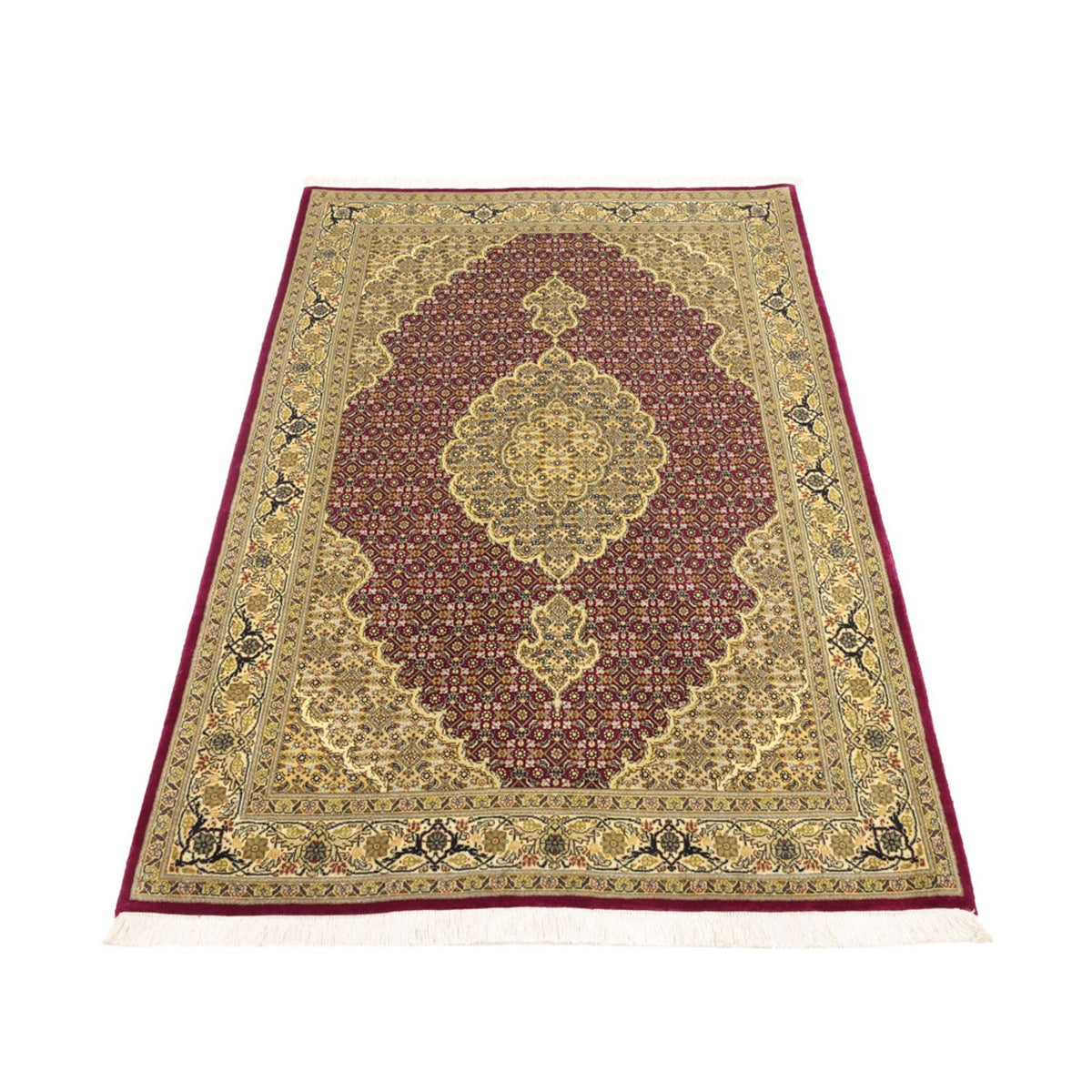 Tappeto Persero - Tabriz - Reale - 149 x 99 cm - rosso