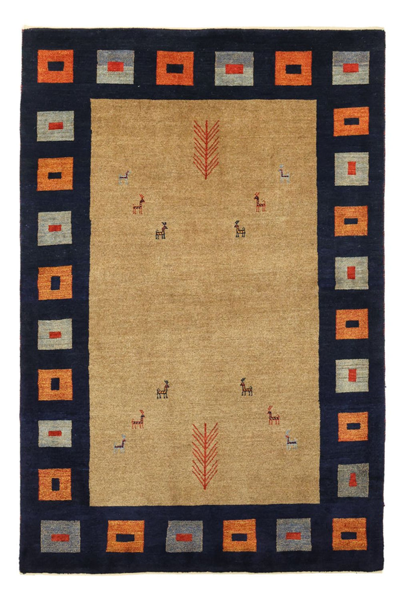 Tappeto Gabbeh - Loribaft Persero - 156 x 105 cm - multicolore