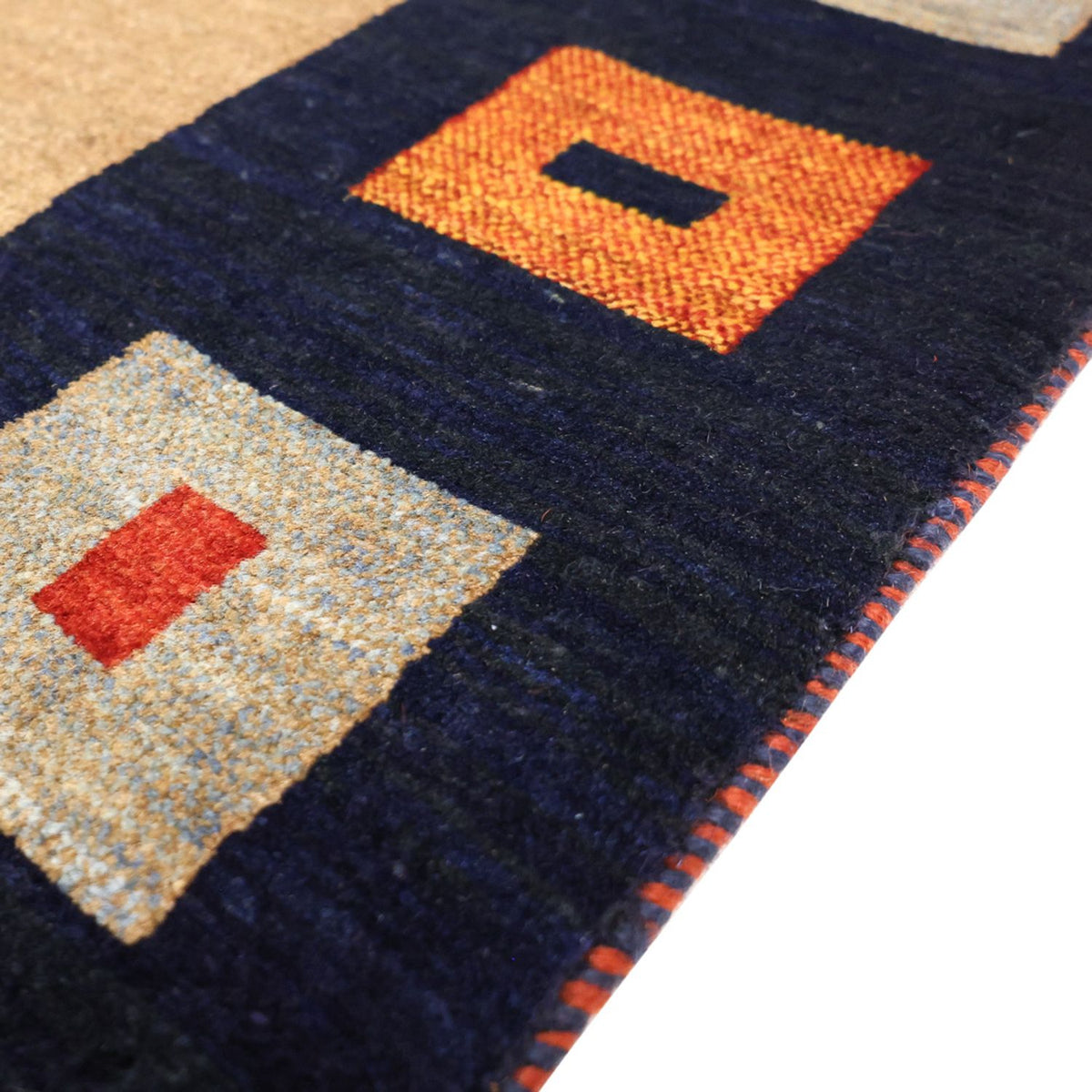 Tappeto Gabbeh - Loribaft Persero - 156 x 105 cm - multicolore