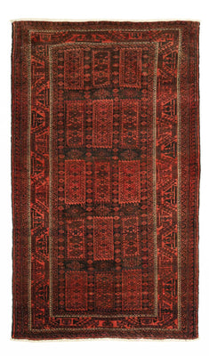 Tappeto Belutsch - 188 x 113 cm - rosso scuro