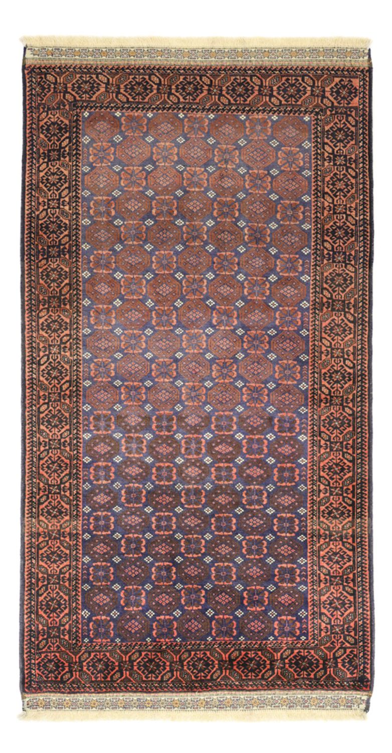 Tappeto corsia Tappeto Belutsch - 185 x 100 cm - blu scuro