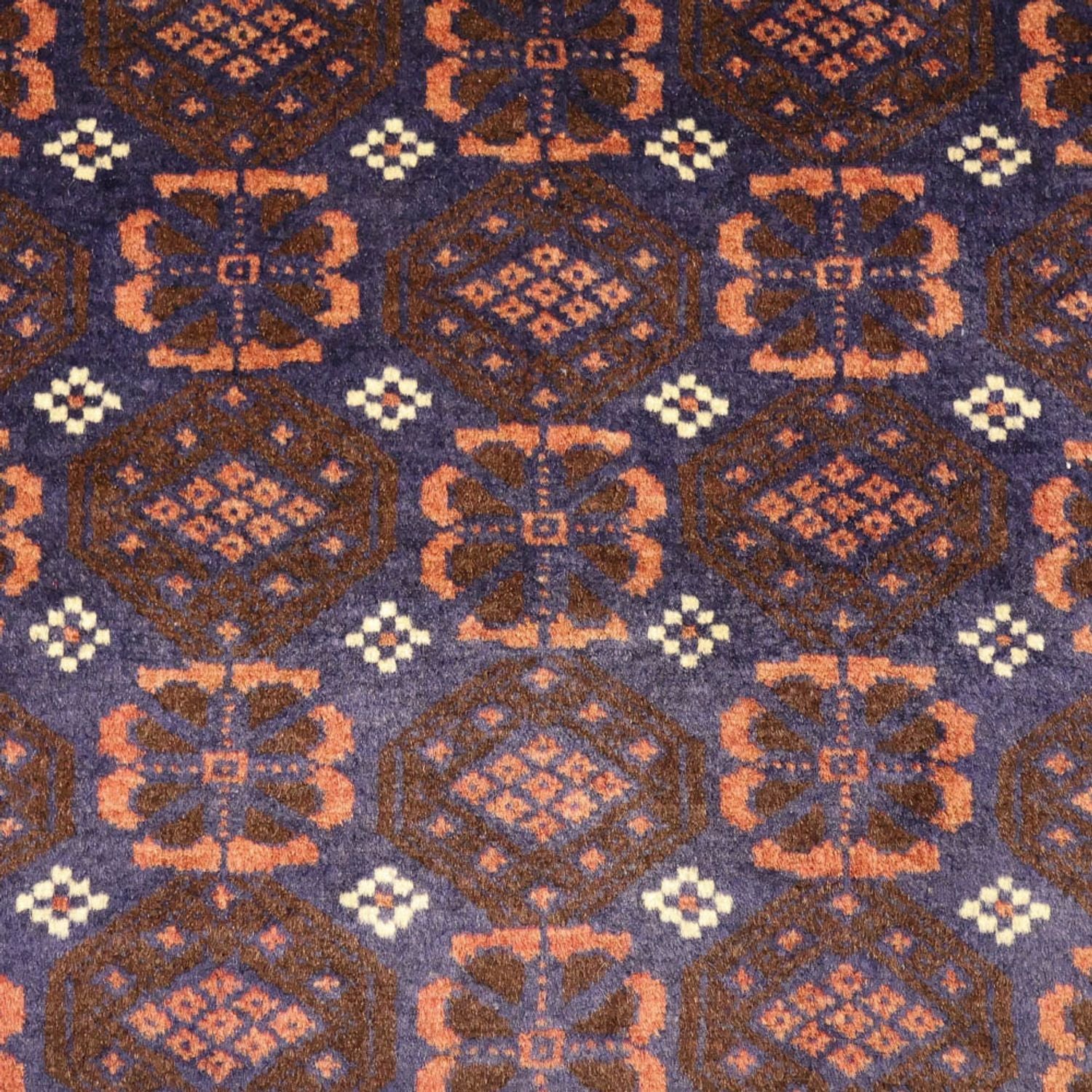 Tappeto corsia Tappeto Belutsch - 185 x 100 cm - blu scuro