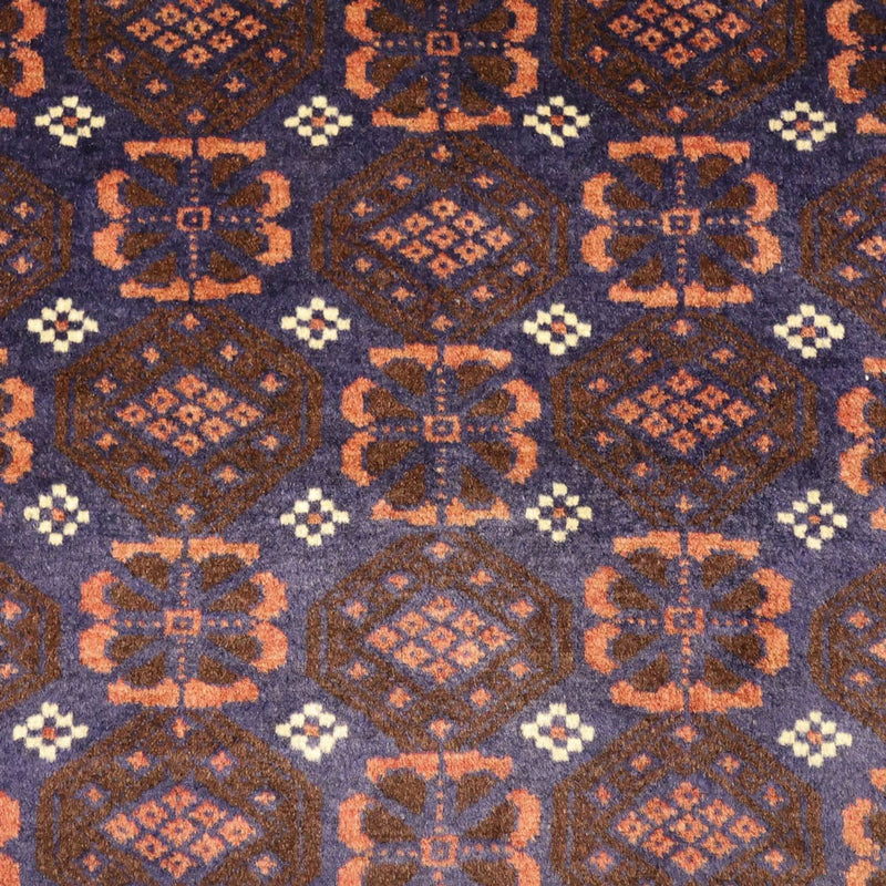 Tappeto corsia Tappeto Belutsch - 185 x 100 cm - blu scuro